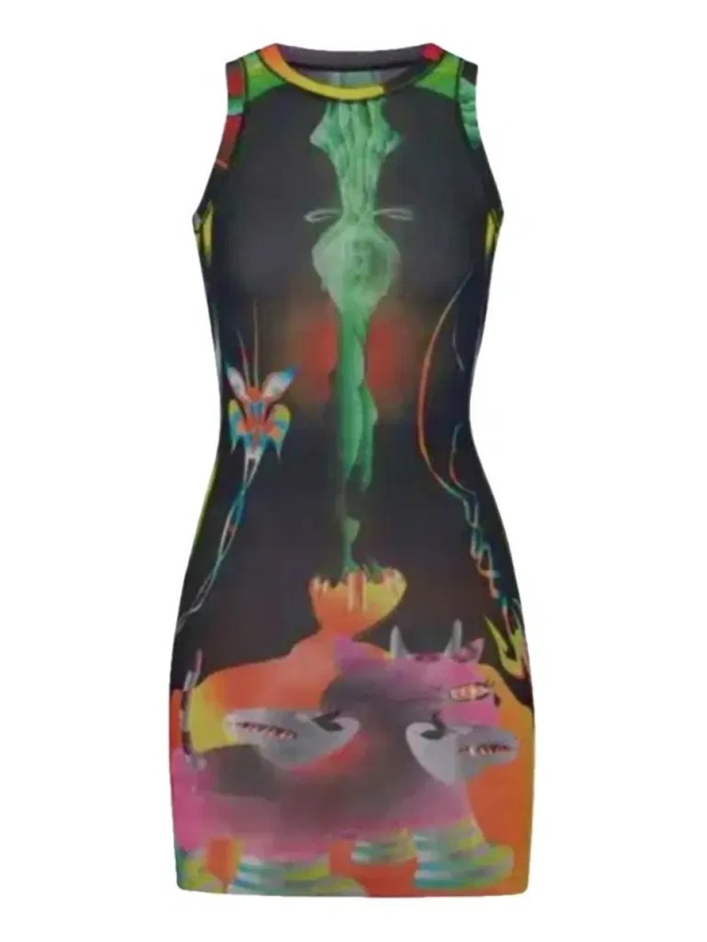 SKIMS Summer Mesh Tank Dress